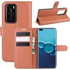 Mobiltillbehör A-One Brand Litchi Plånboksfodral till Huawei P40