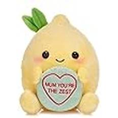 37644 Swizzels Love Hearts 18 cm 7 tum Mum You're The Zest Lemon mjuk leksak