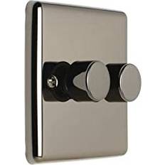 Eurolite 2 Gang 2 Way Enhance Range Wall Mounted Dimmer