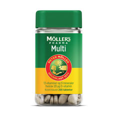 Mollers Pharma Multi Tablet 200 st