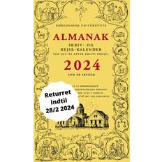 Universitetets Almanak Skriv- Rejsekalender 2024 Københavns Universitet