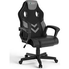 Bigzzia Onemill Ergonomic Gaming Chair,pu Leather Computer Chair For Pc Office GamerBlack And Grey