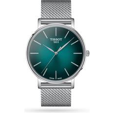 Unisex Armbåndsur Tissot Everytime Gent T1434101109100 Herre 40 mm Analog Kvarts urverk Safirglass