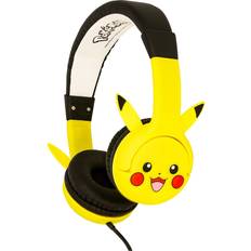 Kids headphones wired OTL Technologies Pikachu moulded ears