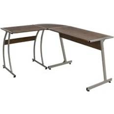 vidaXL Corner Desk Brown Engineered Wood