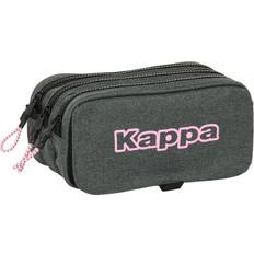 Sølv Pencil Case - Pink/Grå
