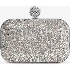 Women Clutches Jimmy Choo Cloud Nude/Crystal One Size