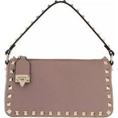 Beige - Women Messenger Bags Valentino Garavani Beige Small Rockstud Bag P45 Poudre UNI