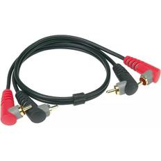 Kablar Klotz 2xRCA Ma Angled Angled 2m