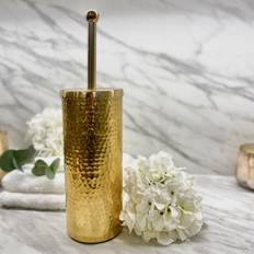 Aluminio Cepillos de inodoro Premier Allegra Toilet Brush - Hammered Gold