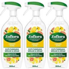 Zoflora Disinfectant Cleaner Lemon Spray 800Ml Grease