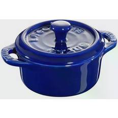 Staub Minigryde Rund 10 cm 0.2 l Blå