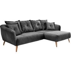 Silber - U-Sofa Sofas Livetastic Grau Sofa