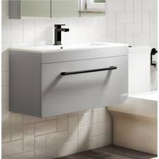 Ashford 800mm Grey Hung Vanity Unit