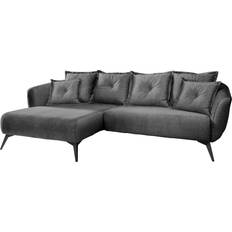 Schwarz - U-Sofas Livetastic Grau Sofa