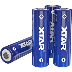 Xtar 1.5V AA 2500mAh Lithium Rechargeable Batteries 4 Pack