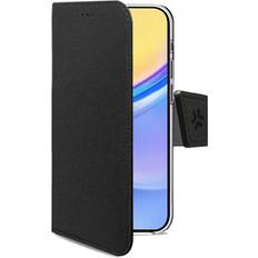 Mobiltilbehør Celly Samsung Galaxy A15 Etui Wallet Case Svart