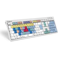 LogicKeyboard Tastaturer LogicKeyboard LKB-CBASE-CWMU-DE USB QWERTZ Mehrfarben