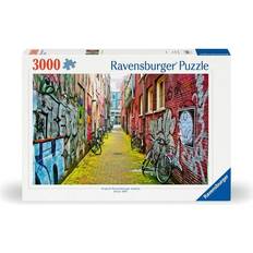 Puslespill Ravensburger Ravensburger Puzzle 12000807 Street Art in Amsterdam 3000 Teile Puzzle für Erwachsene ab 14 Jahren