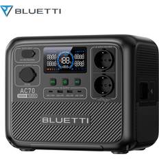 Bluetti AC70 Portable Solar Generator 768Wh