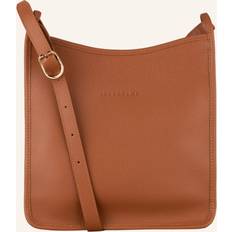 Longchamp Le Foulonné crossbodytas dames leer Eén maat Bruin