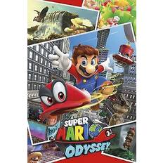 Accessoires d'intérieur Close Up Super Mario Poster Odyssey Collage Affiche