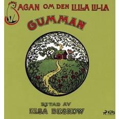 Svensk Lydbøger Sagan om den lilla, lilla gumman Elsa Beskow 9788727039053 (Lydbog, MP3)