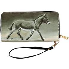 Purple Wallets & Key Holders AWST Int'l "Lila" Donkey on the Move Wallet with Wristlet - STD