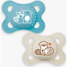Mam Original Pure Silicone Soother, 2-6 Months, Pack of 2