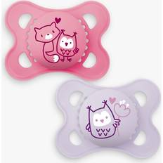 Mam Pacifiers Mam Original Pure Silicone Soother, 2-6 Months, Pack of 2