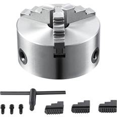 VEVOR 3-Gafflad Svarvchuck 125 mm Spännvidd