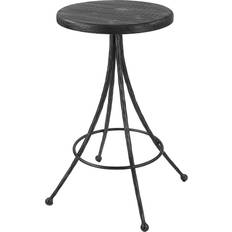 Black Seating Stools Uttermost Sona Matte Seating Stool