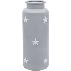 Lesser & Pavey Tall Grey Flower Vase 30cm