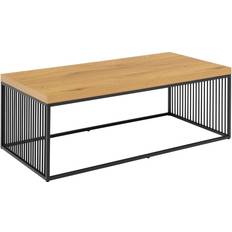 Livetastic Strington Black and Oak Coffee Table