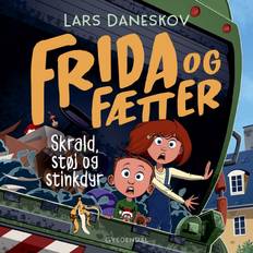 Frida og Fætter Skrald, støj og stinkdyr Ljudbok Lars Daneskov