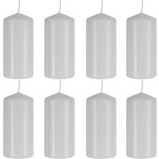 Lyscylinder Hvid Set of 8