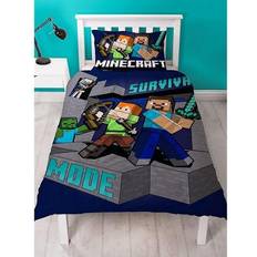 Minecraft Survive Cover Set Blue