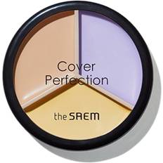 Multicolour Concealers The Saem Cover Perfection Triple Pot Concealer 4.5g*2 4.2g Mehrfarbig