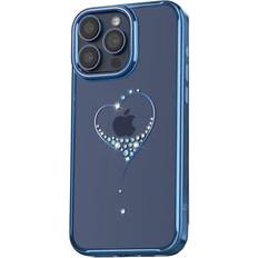 Kingxbar Handyhülle für iphone 15 schutzhülle hülle case cover kristallen Blau