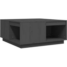 vidaXL 814526 Grey Coffee Table 81x80cm