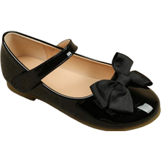 Kardborreband Lågskor Barnskor Shein Girls Bow Decor Mary Jane Flats