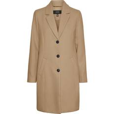 Nylon Coats Vero Moda Blaza Coat - Brown/Tigers Eye