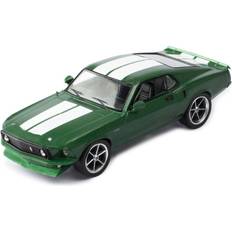 1:43 Modellsatser Ixo Ford Mustang Custom 1969 Grön Ixo Models 1:43