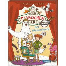 Die Schule der magischen Tiere ermittelt 4: Der Flötenschreck: Einfach lesen lernen Mit Eisbär-Detektiv Murphy und den magischen Tieren macht Lesen lernen Spaß! Hardcover (Hardcover)