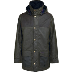 Barbour huva Barbour Ollerton Wax Jacket - Archive Olive