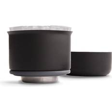 Acero inoxidable Portafiltros Fellow Stagg X Pour-Over Dripper Matte Black-Clear Glass