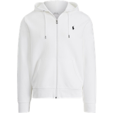 Polo Ralph Lauren Uomo Maglioni Polo Ralph Lauren Double-Knit Full-Zip Hoodie - White