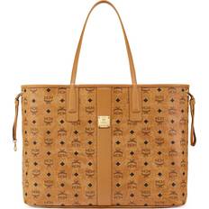 MCM Reversible Liz Shopper Large - Cognac