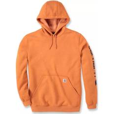 Carhartt Pulls Carhartt Men's Loose Fit Midweight Logo Hoodie - Marmalade Heather