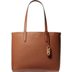 Tinta unita Borse per la spesa Michael Kors Eliza Extra-Large Pebbled Reversible Tote Bag - Luggage